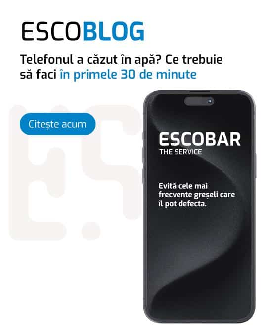 Telefonul a căzut în apă? Ce trebuie să faci în primele 30 de minute