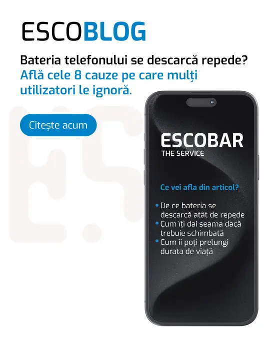 De ce bateria telefonului se descarcă repede? 8 cauze pe care mulți le ignoră